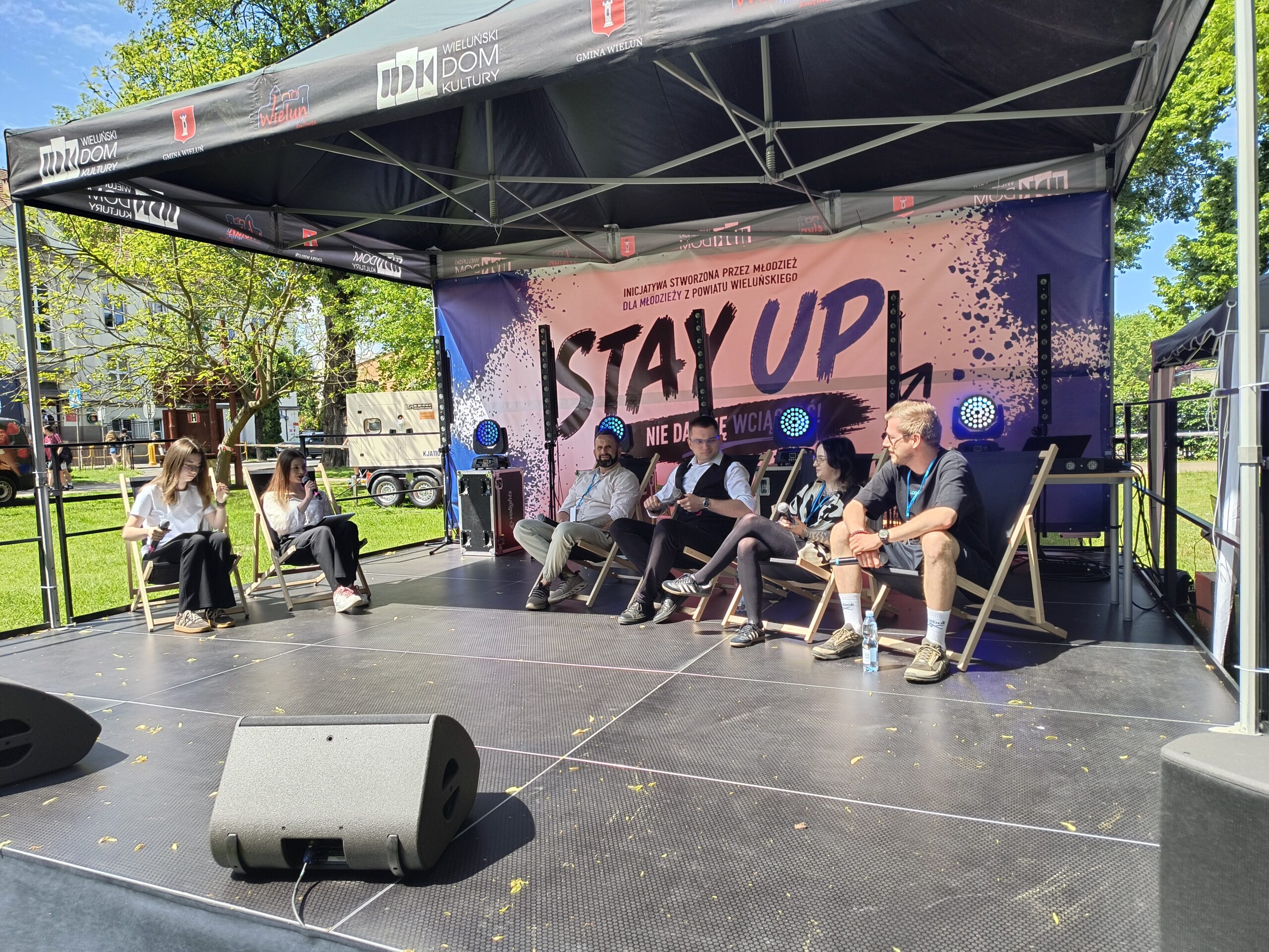 „Stay Up – nie daj się wciągnąć” – projekt Młodzieżowej Rady Powiatu Wieluńskiego za nami