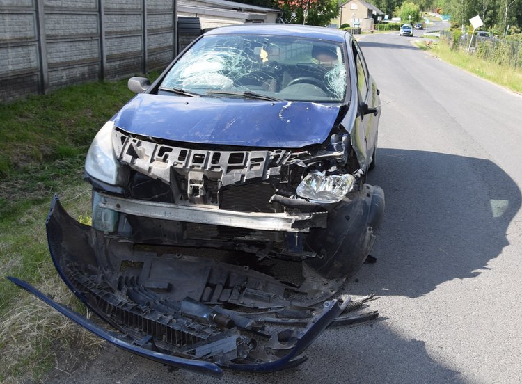 Śmiertelny wypadek w gminie Strzelce Wielkie. Nie żyje 40-letni motorowerzysta