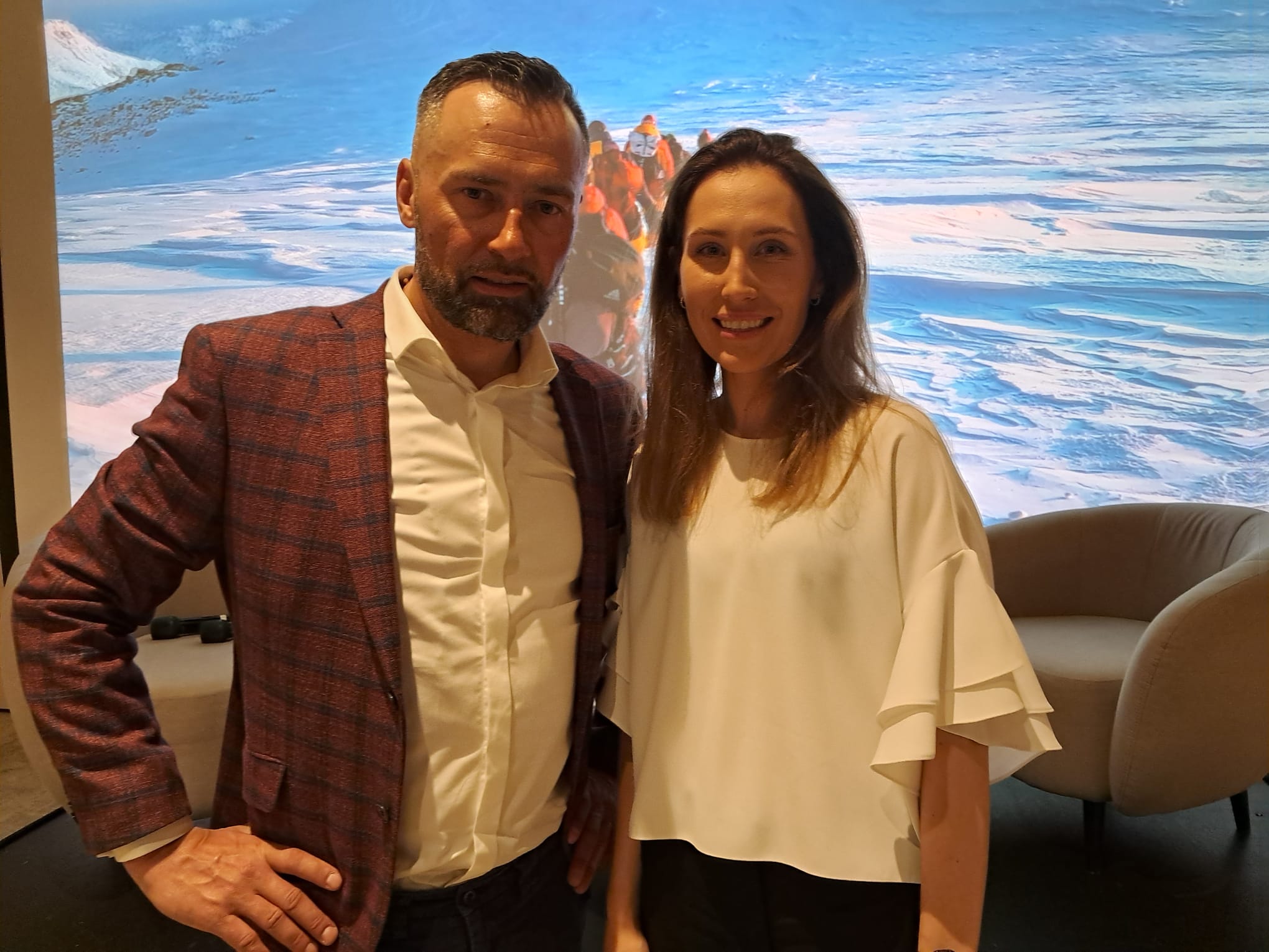 Gośćmi Radia ZW byli Karol Adamski i Maria Ocioszyńska, bohaterowie „Spotkania na szczycie”