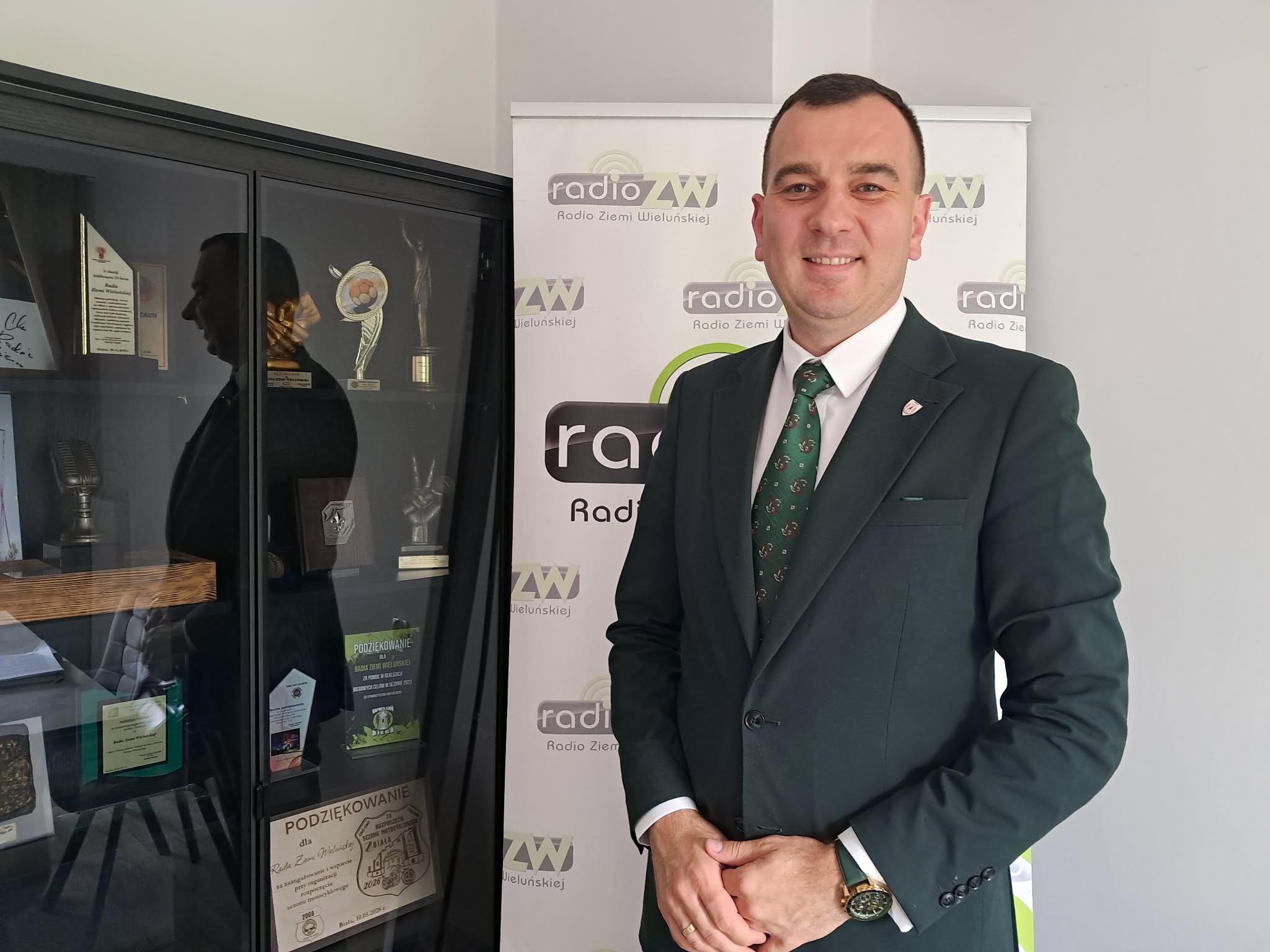 Gościem Radia ZW był Kamil Ceglarek, wójt gminy Siemkowice