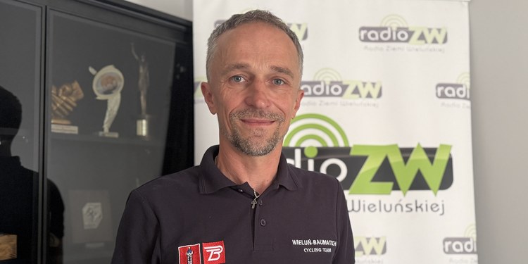 Gościem Radia ZW był Michał Kuś, dyrektor sportowy kolarskiej grupy Wieluń-Baumatech Cycling Team