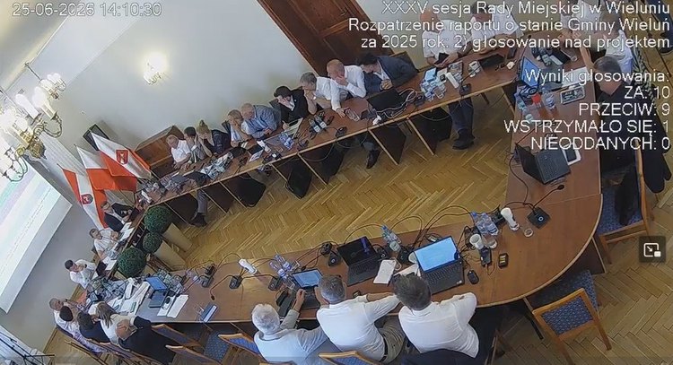 Burmistrz Wielunia bez wotum zaufania od Rady Miejskiej. Jeszcze dziś głosowanie w sprawie absolutorium za 2025 rok