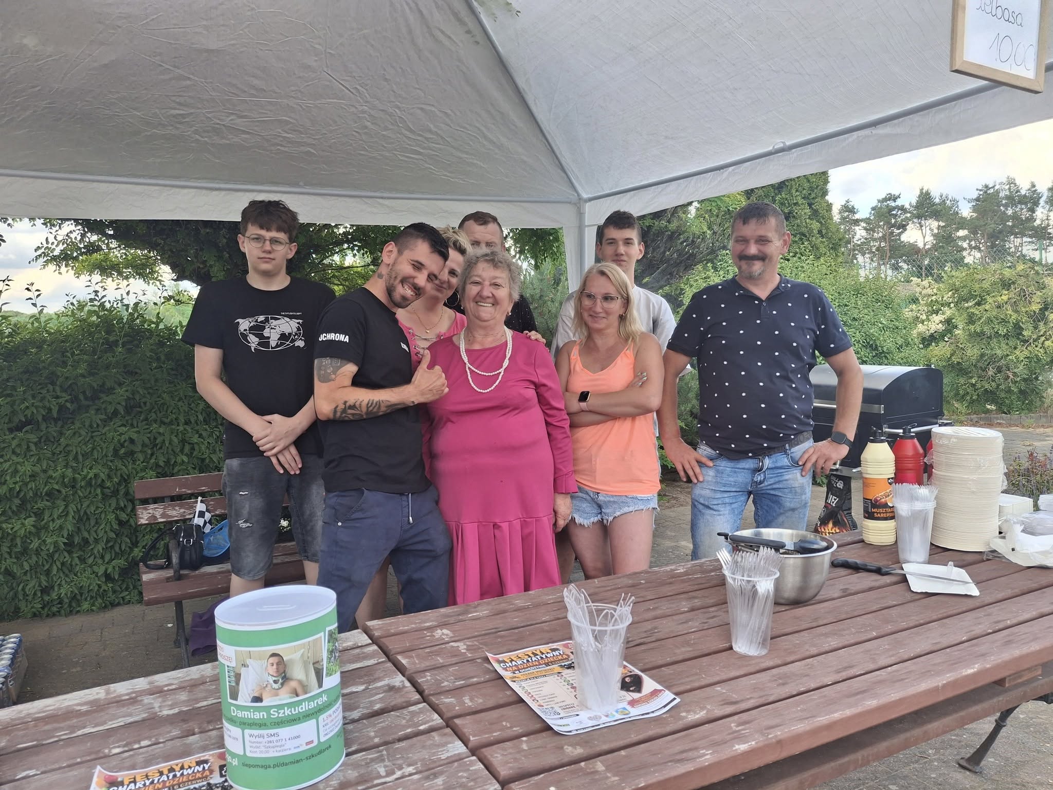 Za nami Festyn Charytatywny w Ochędzynie w gminie Sokolniki – gest lokalnej solidarności z Damianem
