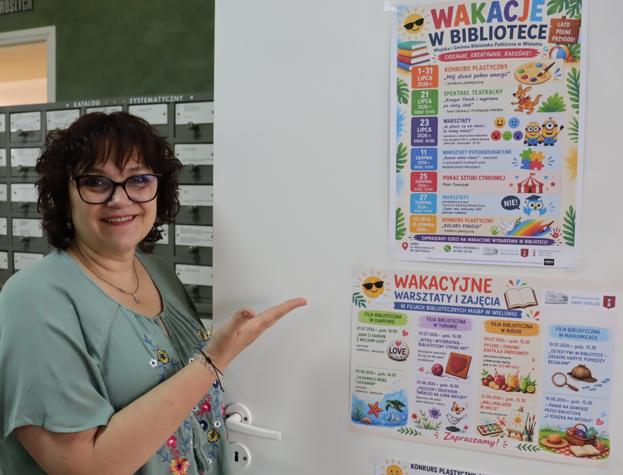 Gościnią Radia ZW była Maria Majchrowska z filii dziecięcej Biblioteki Miejskiej w Wieluniu