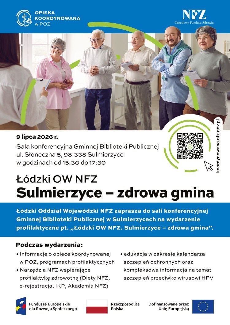 Chcesz zadbać o zdrowie swoje i bliskich? Przyjdź na prelekcję do Sulmierzyc