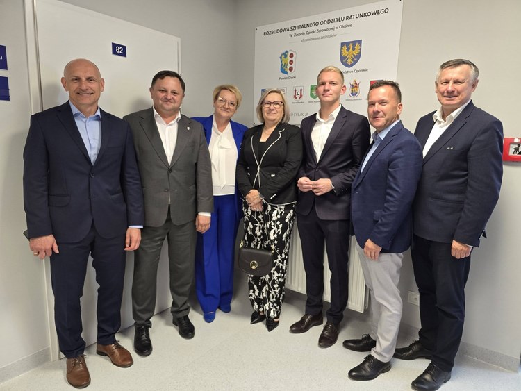 Nowoczesny SOR w Oleśnie otwarty – gminy z powiatu współfinansowały zadanie