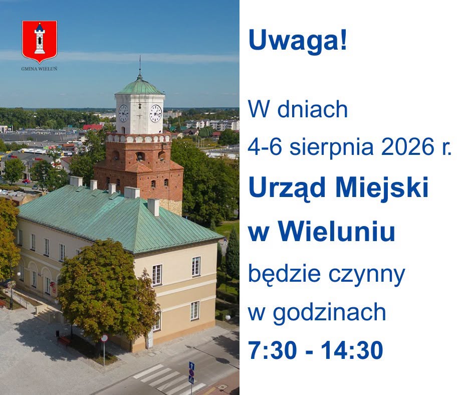 W związku z upałem urzędy zmieniają godziny pracy