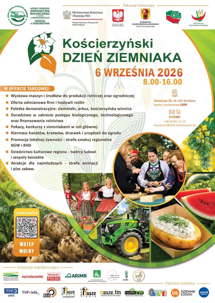 Kościerzyński Dzień Ziemniaka już 6 września