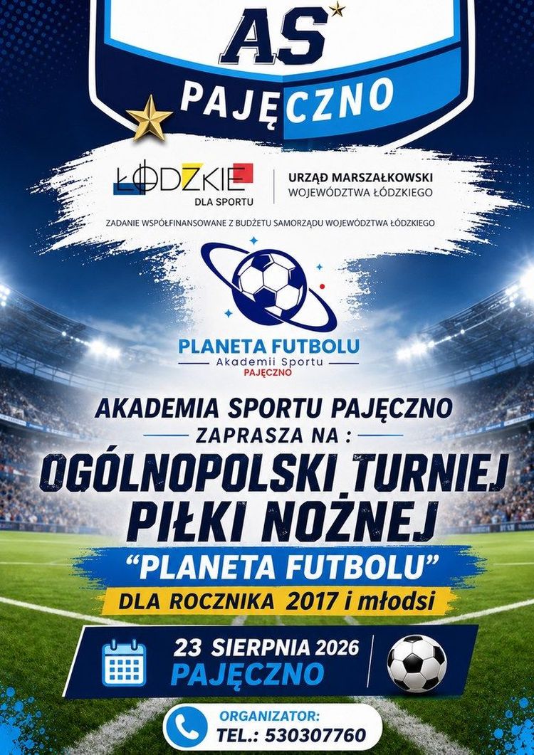 Akademia Sportu zaprasza na piłkarski turniej dzieci